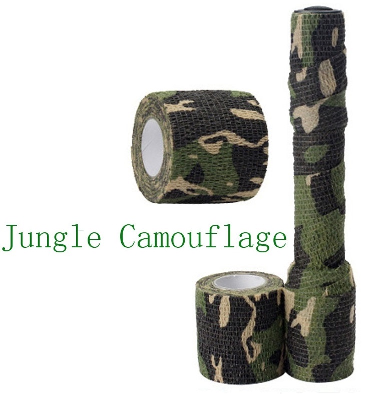 Камуфляжная лента Stealth Jungle Camouflage 4.5 метра на 5 см (WHAL) — купить в Украине | Прицел