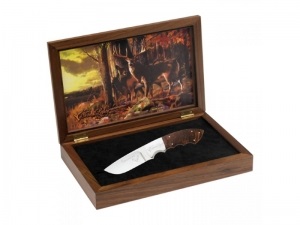 Нож с фиксированным клинком подарочный Browning 247 Белохвостый олень (322247)