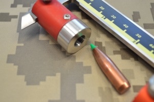 Вставка для вимірювання кулі Mishen Bullet Comparator Insert .22 cal (.223-.224) (.222 Rem, .22-250 Rem, .223 Rem) (MBCI22)