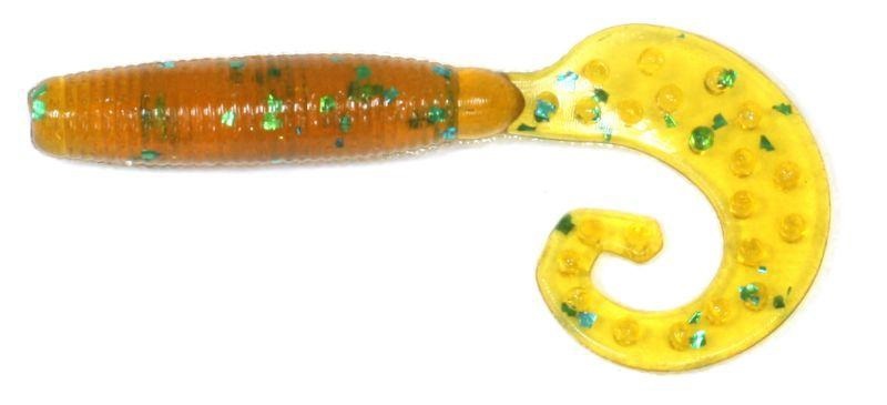 Силикон Reins FAT G-TAIL GRUB 4 565 Motor oil green flake (1552.06.24) — купить в Украине | Прицел