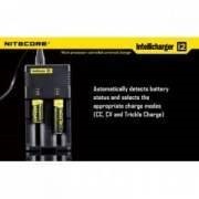 Зарядний пристрій Nitecore I2 charger з адаптером 12V для авто зарядки (I2 charger with / a)