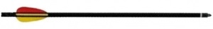 Стрела для винт.арбалета Man Kung MK-AL16BK, алюминий, ц:черный (MK-AL16BK)