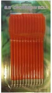 Стрелы для пист.арбалета Man Kung MK-PL-O, пластик, ц:оранжевый (MK-PL-O)