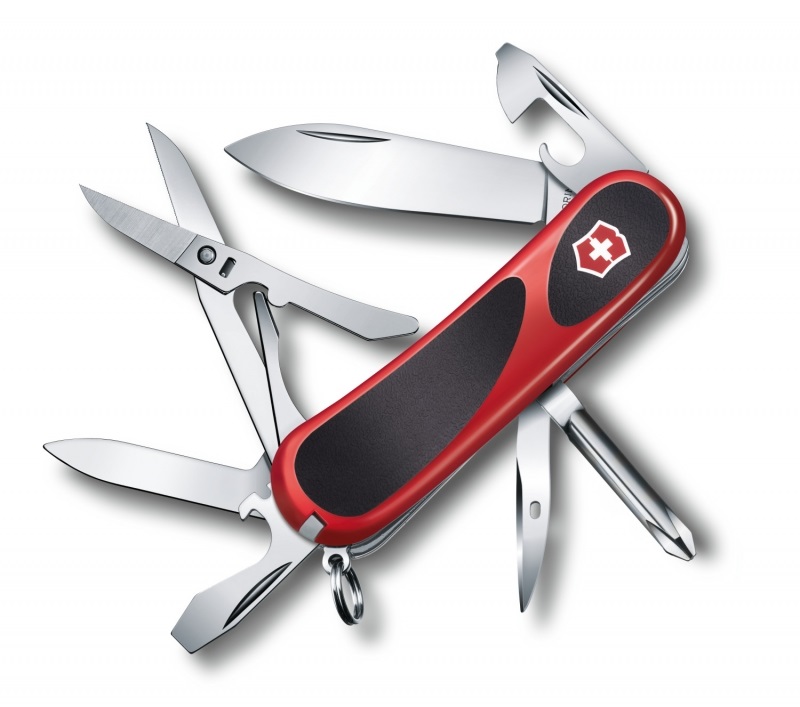 Нож складной Victorinox Delemont EvoGrip 16 (2.4903.C) — купить в Украине | Прицел
