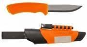 Нож с фиксированным клинком MORA BushCraft Survival Orange (12051)