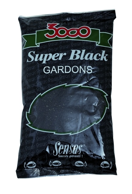 Прикормка Sensas 3000 Super Black Roach 1 кг (32.60.97) — купить в Украине | Прицел