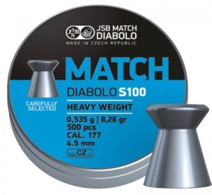 Пули пневматические JSB Blue Match Diabolo S100 (000030-500)