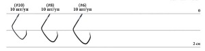 Крючок Decoy Area Hook V Kunai 8 (1562.01.66)