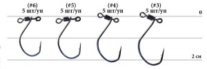 Крючок Decoy Worm 123 DS Hook masubari 5 (1562.02.02)