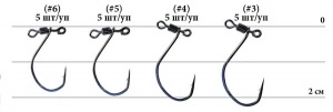 Крючок Decoy Worm 123 DS Hook masubari 6 (1562.01.89)