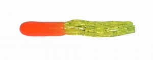 Силикон Big Bite Baits Crappie Tube 1,5 Orange/Chart Sparkle (1838.02.38)