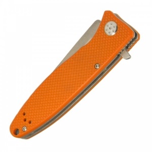 Нож складной Ganzo G728 оранжевый (G728-OR)
