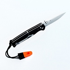 Нож складной Ganzo G7412-WS чёрный (G7412-BK-WS)