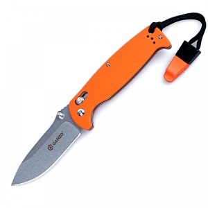 Нож складной Ganzo G7412-WS оранжевый (G7412-OR-WS)