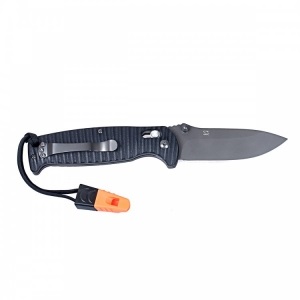 Нож складной Ganzo G7413P-WS чёрный (G7413P-BK-WS)