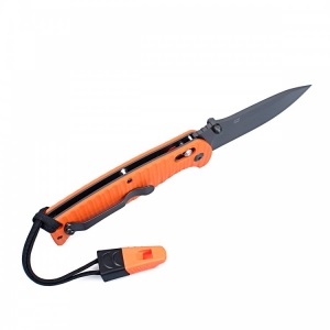 Нож складной Ganzo G7413P-WS оранжевый (G7413P-OR-WS)
