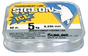 Леска Sunline SIGLON ICE 50м #0.4/0.104мм 1кг (1658.03.10)
