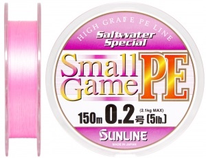 Шнур Sunline SWS Small Game PE 150м #0.2/0.074мм 5LB 2.1кг (1658.04.09)