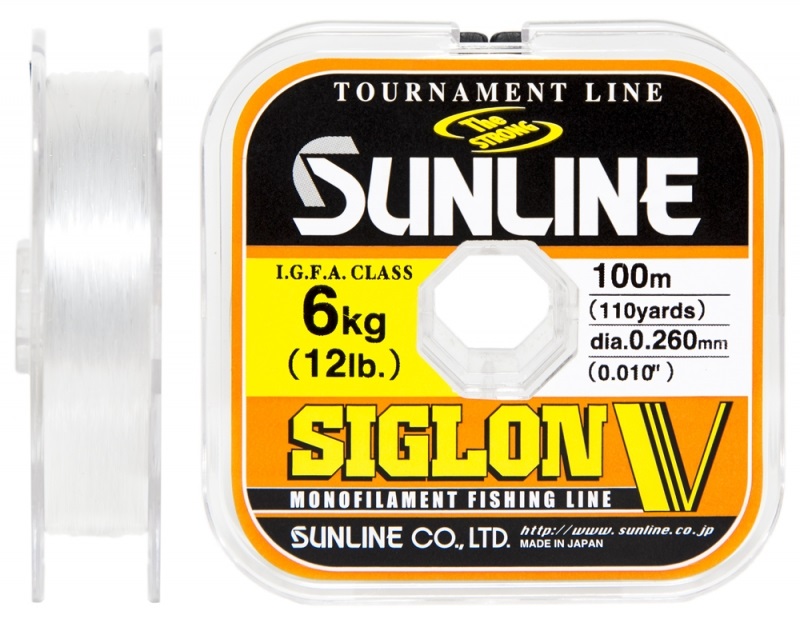 Леска Sunline Siglon V 100м #2.5/0.26мм 6кг (1658.05.02) — купить в Украине | Прицел
