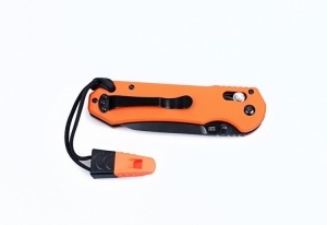 Нож складной Ganzo G7453-WS оранжевый (G7453-OR-WS)