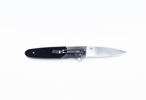 Нож складной Ganzo G743-1 чёрный (G743-1-BK)