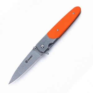 Нож складной Ganzo G743-2 оранжевый (G743-2-OR)