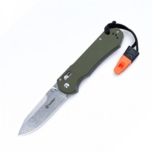 Нож складной Ganzo G7452-WS зелёный (G7452-GR-WS)