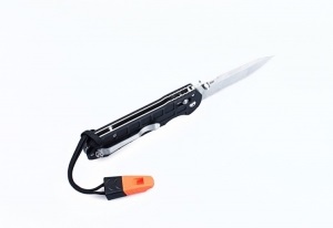 Нож складной Ganzo G7452P-WS чёрный (G7452P-BK-WS)