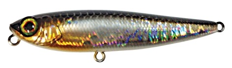 Воблер Jackall CHUBBY PENCIL 55 HL SILVER &amp; BLACK (1699.10.22) — купити в Україні | Приціл
