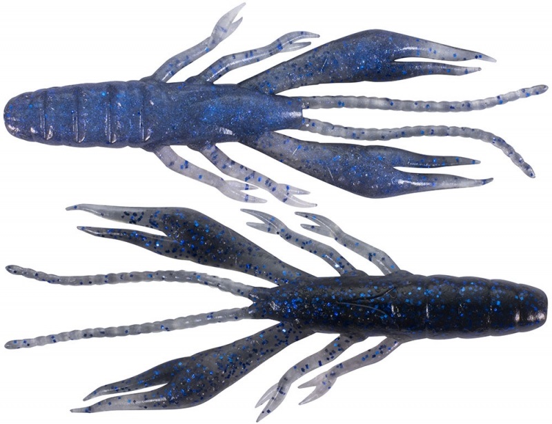 Силикон Jackall Waver Shrimp 3.5 Black/blue shrimp (1699.14.61) — купить в Украине | Прицел