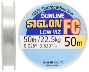 Флюорокарбон Sunline SIG-FC 50м 0.630мм 22.5кг поводковый (1658.01.50)
