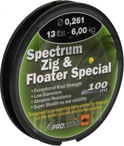 Поводковый материал Prologic Spectrum Zig Special 100m 13lbs 6.0kg 0.261mm (1846.05.64)
