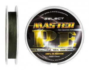 Шнур Select Master PE 100m 0.24мм 29кг (1870.01.48)