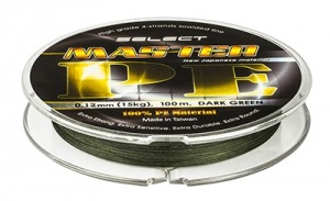 Шнур Select Master PE 150m 0.06мм 9кг темно-зелений (1870.01.70)