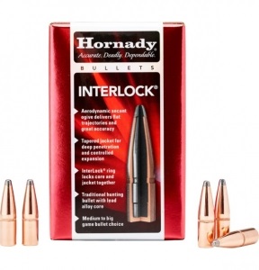 Пуля Hornady InterLock RN .30 220 гр/14.25 грамм 100 шт. (3090)