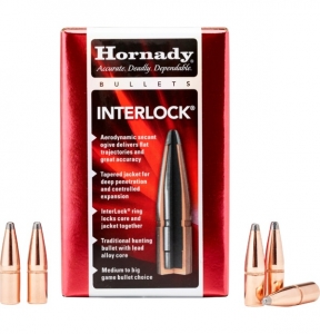 Пуля Hornady InterLock BTSP кал. 30 180 гр/11.7 г. 100 шт (3072)