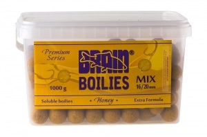 Бойлы Brain Honey (Мед) Soluble 1000 gr mix 16-20 mm (1858.00.20)