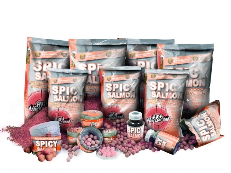 Прикормка Starbaits Spicy salmon method mix 2,5 кг (32.59.29) — купить в Украине | Прицел
