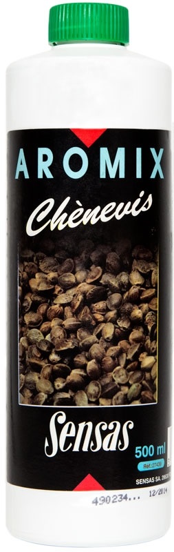 Добавка Sensas Aromix Chenevis 500 мл (200.23.84) — купити в Україні | Приціл
