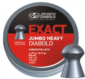 Пули пневматические JSB Diabolo Exact Jumbo Heavy (546287-250)