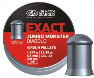 Пули пневматические JSB Diabolo Exact Jumbo Monster (546288-200)