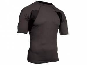 Термофутболка BLACKHAWK! Engineered Fit - Mock Collar Short Sleeve S черная (07084BS05BKSM)