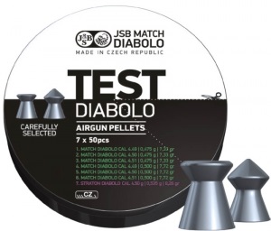 Пули пневматические JSB Match Diabolo Test Light Weight (002002-350)
