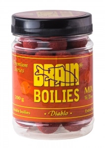 Бойлы Brain Diablo (Spice) Soluble 200 gr mix 16-20 mm (1858.00.34)