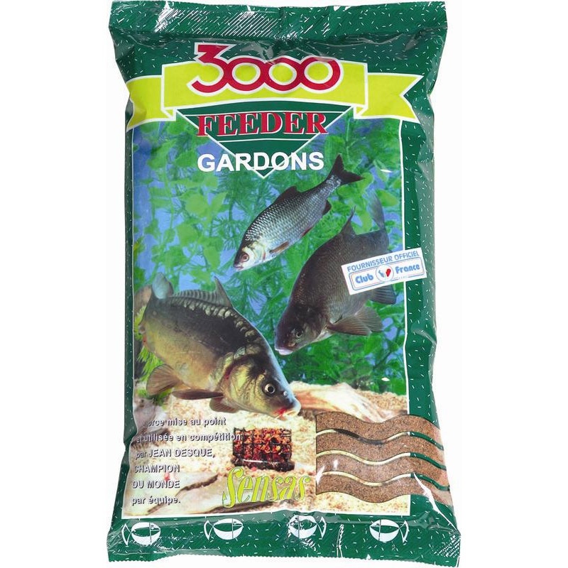 Прикормка Sensas 3000 FEEDER Roach 1 кг (32.60.51) — купити в Україні | Приціл