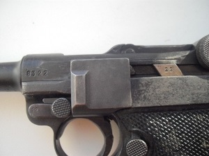 Стартовый пистолет ME Luger P-08 9 мм (190824)