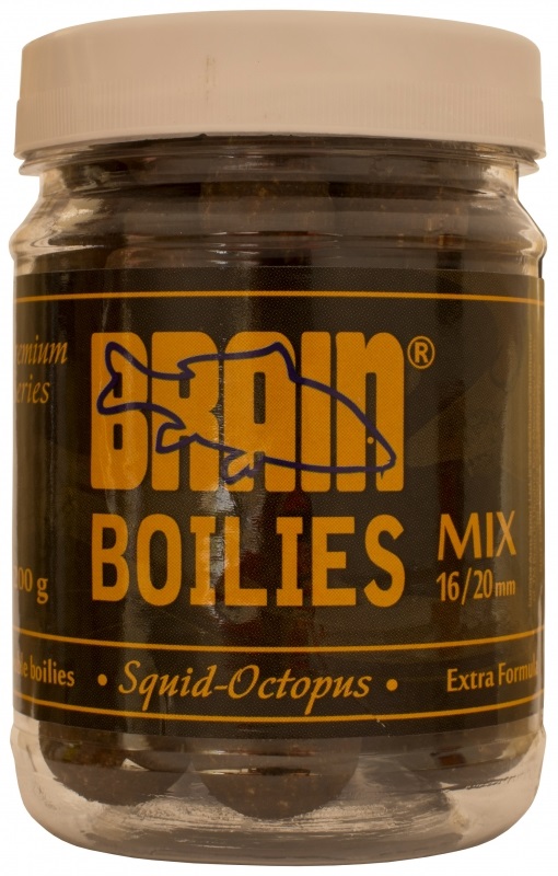 Бойл Brain Squid Octopus Soluble 200 gr mix 16-20 mm (1858.00.39) — купити в Україні | Приціл