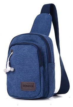 Рюкзак с одной лямкой Denater L Blue (DENLBLU-L) ― Прицел - охотничий интернет магазин