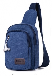Рюкзак з одного лямкою Denater L Blue (DENLBLU-L)