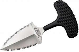 Нож с фиксированным клинком Cold Steel Urban Edge Double Serrated Edge (43XLSS)